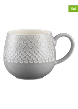 Mason Cash Kubki (2 szt.) w kolorze szaro-białym - 350 ml ze sklepu Limango Polska w kategorii Naczynia - zdjęcie 189152574