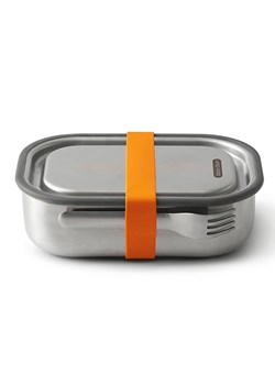 Black+Blum Pojemnik w kolorze srebrno-pomarańczowym na lunch - 20 x 6,5 x 15 cm ze sklepu Limango Polska w kategorii Pojemniki kuchenne - zdjęcie 189152671