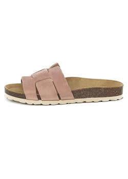 BABUNKERS Family Skórzane klapki w kolorze jasnoróżowym ze sklepu Limango Polska w kategorii Klapki damskie - zdjęcie 189154333