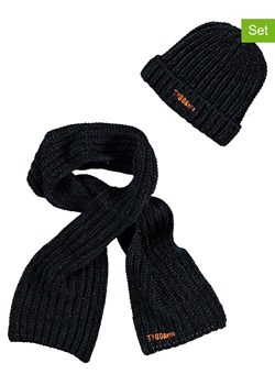 Tygo &amp; Vito 2-częściowy zestaw zimowy w kolorze granatowym ze sklepu Limango Polska w kategorii Czapki dziecięce - zdjęcie 189155013