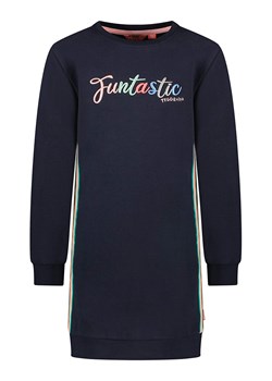 Tygo &amp; Vito Sukienka dresowa "Tygo&amp;Vito" w kolorze granatowym ze sklepu Limango Polska w kategorii Sukienki dziewczęce - zdjęcie 189155031