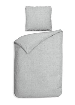 HNL Komplet pościeli flanelowej "Franela" w kolorze jasnoszarym ze sklepu Limango Polska w kategorii Pościele - zdjęcie 189156141