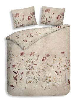 Heckett Lane Komplet pościeli satynowej "Caterina" w kolorze beżowym ze sklepu Limango Polska w kategorii Pościele - zdjęcie 189156332