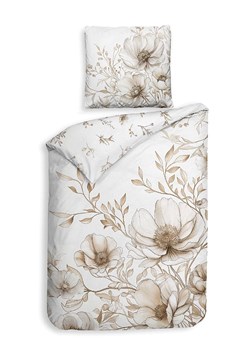 Heckett Lane Komplet pościeli satynowej "Giotto" w kolorze biało-beżowym ze sklepu Limango Polska w kategorii Pościele - zdjęcie 189156343