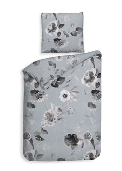 Heckett Lane Komplet pościeli satynowej "Mira" w kolorze jasnoszarym ze sklepu Limango Polska w kategorii Pościele - zdjęcie 189156392