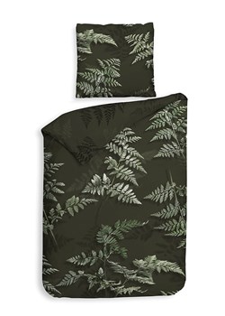 Heckett Lane Komplet pościeli satynowej "Rua" w kolorze oliwkowo-zielonym ze sklepu Limango Polska w kategorii Pościele - zdjęcie 189156400