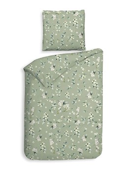 HNL Komplet pościeli flanelowej "Ciro" w kolorze zielonym ze sklepu Limango Polska w kategorii Pościele - zdjęcie 189156452