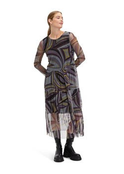 CARTOON Sukienka w kolorze czarno-fioletowym ze sklepu Limango Polska w kategorii Sukienki - zdjęcie 189158182