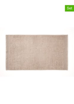 HNL Ręczniki kąpielowe (2 szt.) "Prestige" w kolorze beżowym ze sklepu Limango Polska w kategorii Ręczniki - zdjęcie 189158980