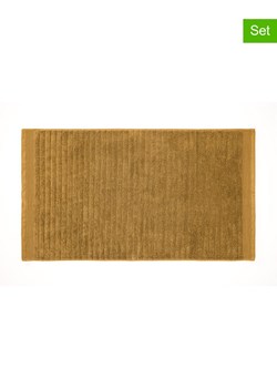 HNL Ręczniki kąpielowe (2 szt.) "Prestige" w kolorze musztardowym ze sklepu Limango Polska w kategorii Ręczniki - zdjęcie 189159023