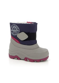 Kimberfeel Kozaki zimowe "Abby" w kolorze szaro-granatowym ze sklepu Limango Polska w kategorii Buciki niemowlęce - zdjęcie 189159344