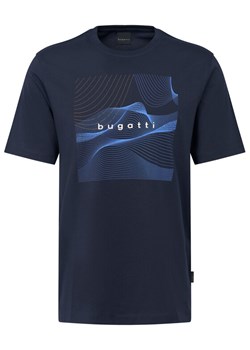 Bugatti T-Shirt 8350-75044C Granatowy Regular Fit ze sklepu MODIVO w kategorii T-shirty męskie - zdjęcie 189159434