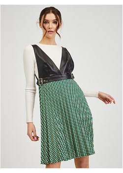 orsay Sukienka w kolorze czarno-zielono-beżowym ze sklepu Limango Polska w kategorii Sukienki - zdjęcie 189159660