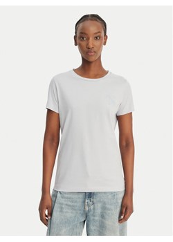 BOSS T-Shirt C_Elove_4 50559077 Błękitny Slim Fit ze sklepu MODIVO w kategorii Bluzki damskie - zdjęcie 189159723