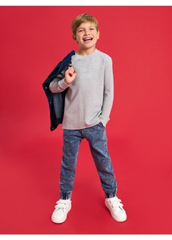 Sinsay - Spodnie jogger z efektem sprania - niebieski ze sklepu Sinsay w kategorii Spodnie chłopięce - zdjęcie 189161631