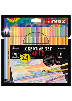 STABILO 24-częściowy zestaw "STABILO point 88 &amp; Pen 68 - ARTY" ze sklepu Limango Polska w kategorii Akcesoria biurowe - zdjęcie 189161994
