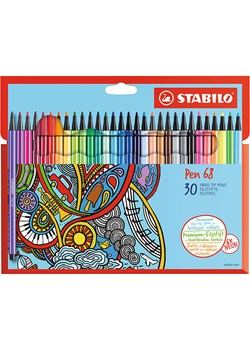 STABILO Mazaki (30 szt.) "STABILO Pen 68" ze sklepu Limango Polska w kategorii Akcesoria biurowe - zdjęcie 189162010