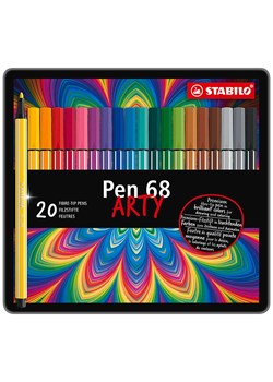 STABILO Mazaki (20 szt.) "Pen 68 Arty" ze sklepu Limango Polska w kategorii Akcesoria biurowe - zdjęcie 189162051