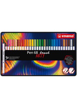 STABILO Mazaki (30 szt.) "Pen 68 brush - ARTY" ze sklepu Limango Polska w kategorii Akcesoria biurowe - zdjęcie 189162102
