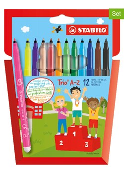 STABILO Mazaki (24 szt.) "STABILO Trio A-Z" ze sklepu Limango Polska w kategorii Akcesoria biurowe - zdjęcie 189162210