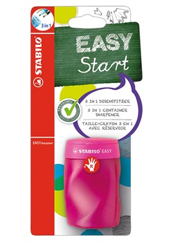 STABILO Temperówka "STABILOEASYsharpener-3in1" w kolorze różowym ze sklepu Limango Polska w kategorii Akcesoria biurowe - zdjęcie 189163004