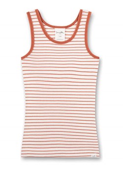 Sanetta Kidswear Podkoszulek w kolorze pomarańczowo-białym ze sklepu Limango Polska w kategorii Podkoszulki dziecięce - zdjęcie 189164750