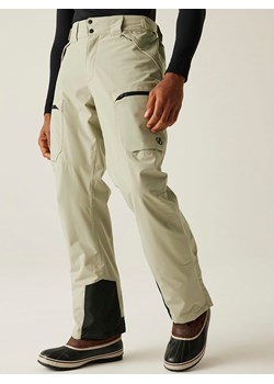 Dare 2b Spodnie narciarskie "Baseplate II" w kolorze szarym ze sklepu Limango Polska w kategorii Spodnie męskie - zdjęcie 189166891