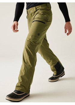 Dare 2b Spodnie narciarskie "Baseplate II" w kolorze oliwkowym ze sklepu Limango Polska w kategorii Spodnie męskie - zdjęcie 189166894