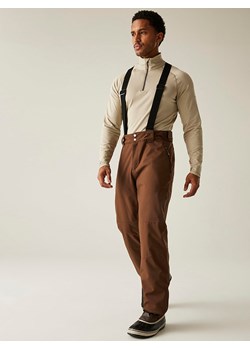 Dare 2b Spodnie narciarskie "Achieve II" w kolorze jasnobrązowym ze sklepu Limango Polska w kategorii Spodnie męskie - zdjęcie 189167463