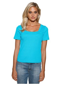 Heine Koszulka w kolorze turkusowym ze sklepu Limango Polska w kategorii Bluzki damskie - zdjęcie 189168853