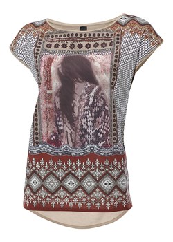 Heine Koszulka w kolorze beżowo-brązowym ze sklepu Limango Polska w kategorii Bluzki damskie - zdjęcie 189168992