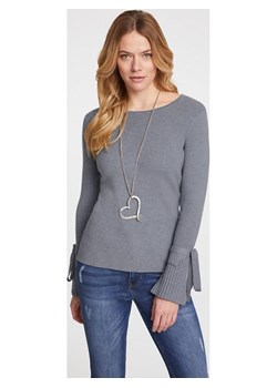 Heine Sweter w kolorze szarym ze sklepu Limango Polska w kategorii Swetry damskie - zdjęcie 189169001