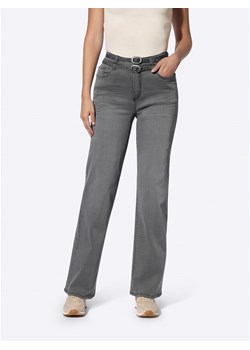 Heine Dżinsy - Regular fit - w kolorze szarym ze sklepu Limango Polska w kategorii Jeansy damskie - zdjęcie 189169074