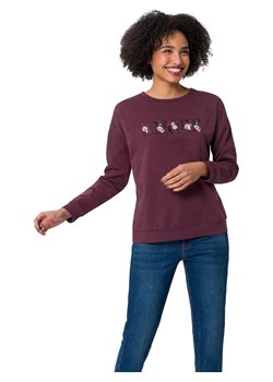 Heine Bluza w kolorze ciemnofioletowym ze sklepu Limango Polska w kategorii Bluzy damskie - zdjęcie 189169233