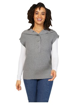 Heine Bezrękawnik w kolorze szarym ze sklepu Limango Polska w kategorii Swetry damskie - zdjęcie 189169270
