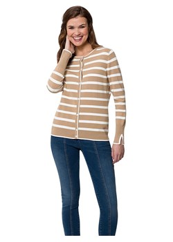 Heine Kardigan w kolorze kremowo-karmelowym ze sklepu Limango Polska w kategorii Swetry damskie - zdjęcie 189169374