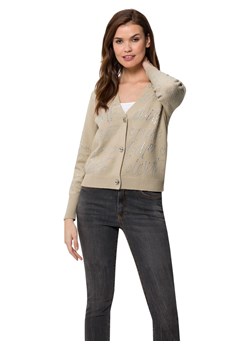 Heine Kardigan w kolorze beżowym ze sklepu Limango Polska w kategorii Swetry damskie - zdjęcie 189169410