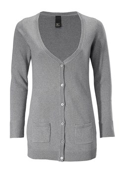 Heine Kardigan w kolorze szarym ze sklepu Limango Polska w kategorii Swetry damskie - zdjęcie 189169441