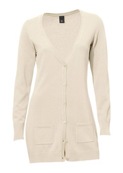 Heine Kardigan w kolorze beżowym ze sklepu Limango Polska w kategorii Swetry damskie - zdjęcie 189169454