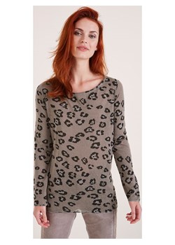 Heine Koszulka w kolorze szarobrązowo-czarnym ze sklepu Limango Polska w kategorii Bluzki damskie - zdjęcie 189169501