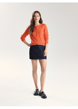 Reserved - Jeansowa spódnica mini - granatowy ze sklepu Reserved w kategorii Spódnice - zdjęcie 189170481