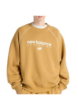 Bluza męska New Balance MT61U4JOABG - pomarańczowa ze sklepu streetstyle24.pl w kategorii Bluzy męskie - zdjęcie 189170861