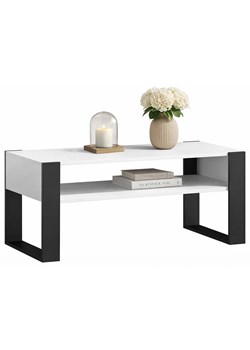 Minimalistyczna Ława Do Salonu | Biało Z1-M21 ze sklepu Edinos.pl w kategorii Stoliki kawowe - zdjęcie 189172474