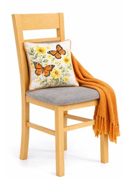 Skandynawskie krzesło drewniane dąb miodowy P0-T25 ze sklepu Edinos.pl w kategorii Krzesła - zdjęcie 189172502