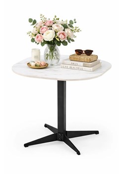 Nowoczesny stolik kawowy z blatem biały marmur Z0-F23 ze sklepu Edinos.pl w kategorii Stoliki kawowe - zdjęcie 189172543