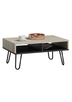 Nowoczesny stolik do salonu dąb sonoma - Deti ze sklepu Edinos.pl w kategorii Stoliki kawowe - zdjęcie 189172633