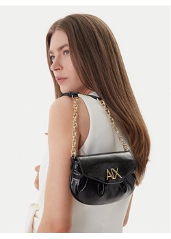 Torebka Armani Exchange XW002165 AF21363 UC001 Czarny ze sklepu eobuwie.pl w kategorii Listonoszki - zdjęcie 189172751