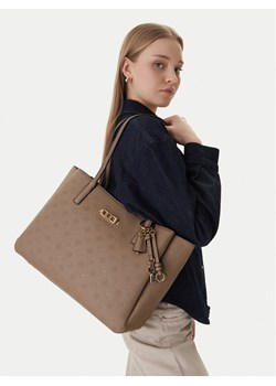 Torebka Guess Anise HWPD99 16230 Beżowy ze sklepu eobuwie.pl w kategorii Torby Shopper bag - zdjęcie 189172870