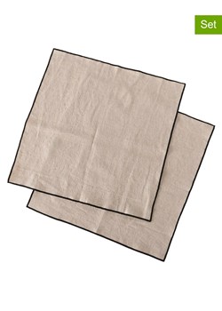 Boltze Serwetki (2 szt.) w kolorze beżowym - 41 x 41 cm ze sklepu Limango Polska w kategorii Akcesoria kuchenne - zdjęcie 189173480