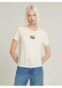 G-Star Koszulka w kolorze kremowym ze sklepu Limango Polska w kategorii Bluzki damskie - zdjęcie 189173532